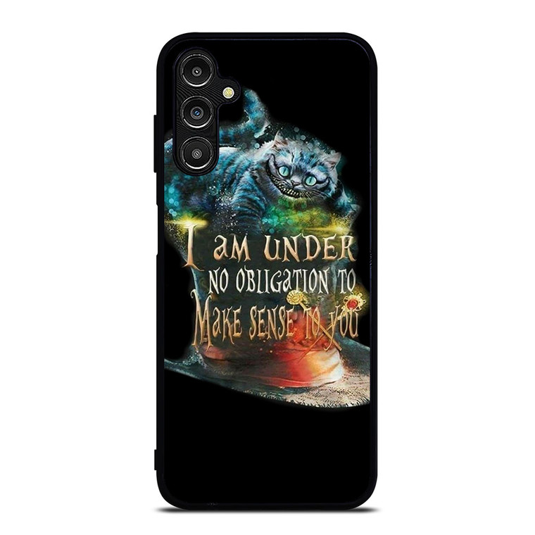 CHESHIRE CAT QUOTE ALICE IN WONDERLAND Samsung Galaxy A14 Case Cover