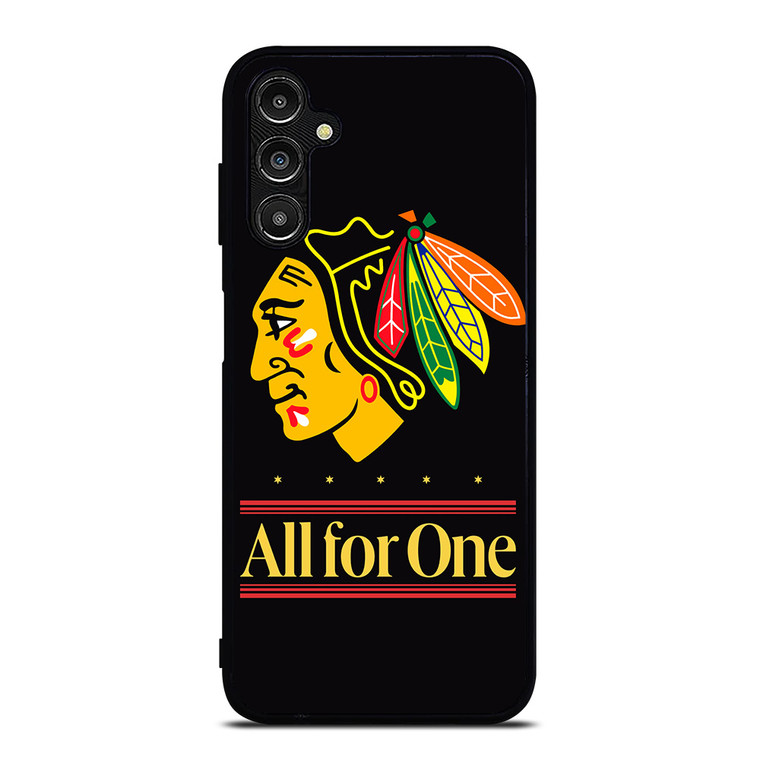 CHICAGO BLACKHAWKS ALL FOR ONE Samsung Galaxy A14 Case Cover