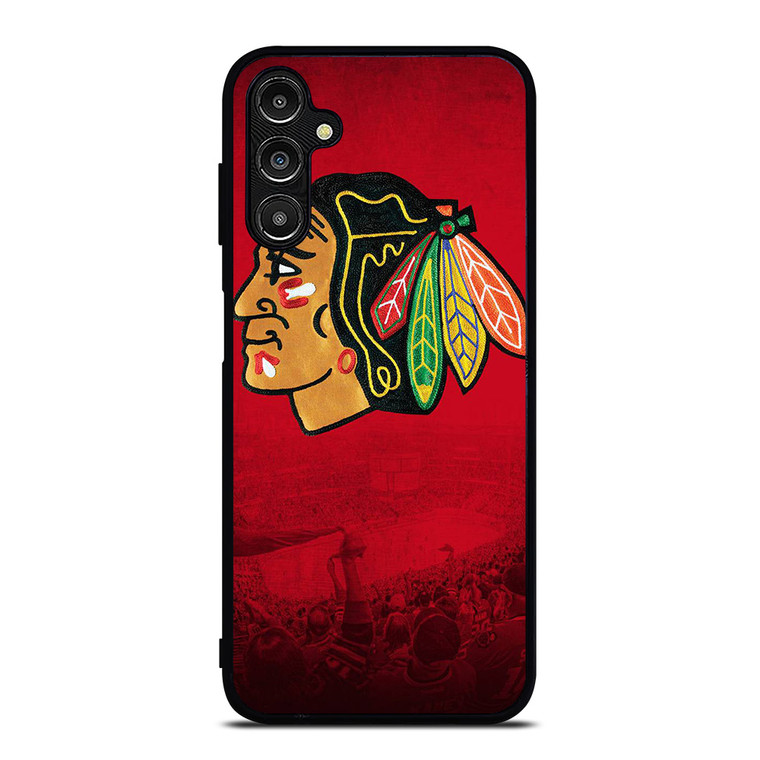 CHICAGO BLACKHAWKS NHL ICON Samsung Galaxy A14 Case Cover