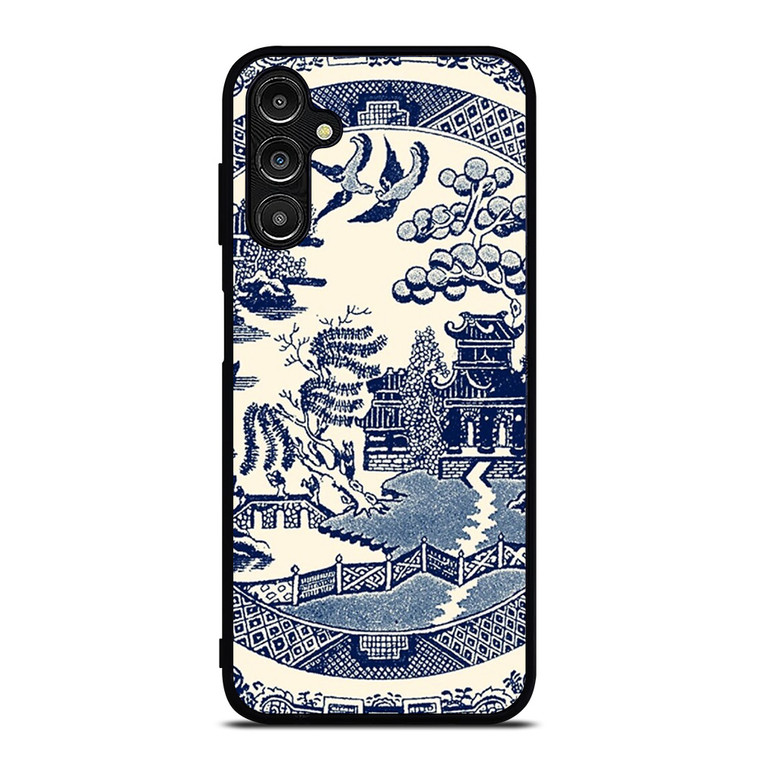 CHINESE BLUE ART Samsung Galaxy A14 Case Cover
