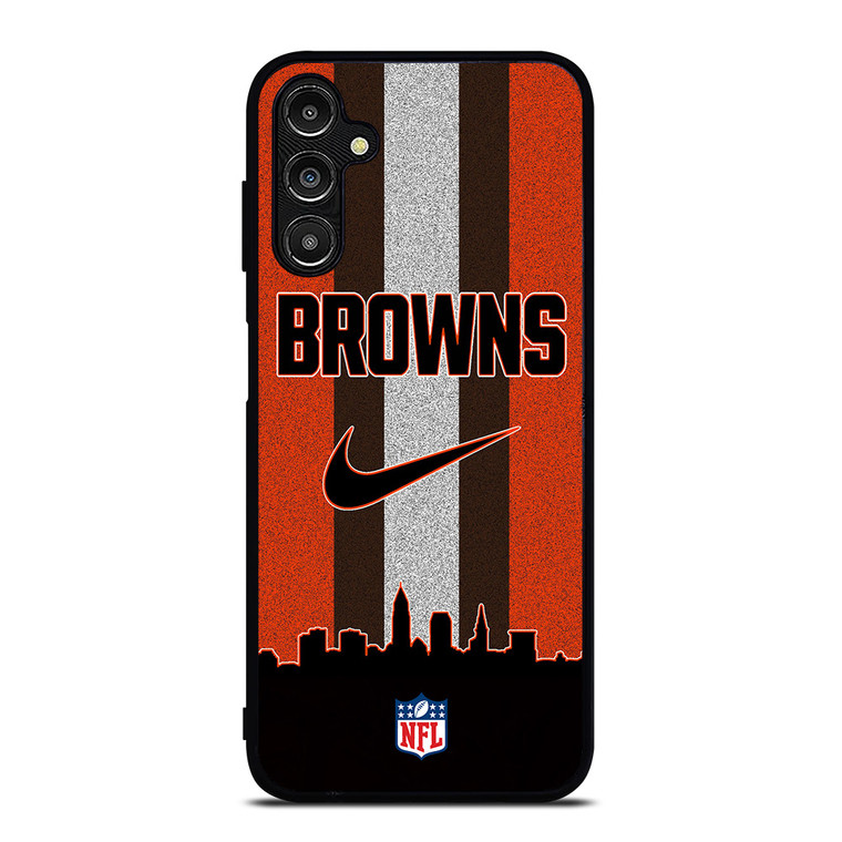 CLEVELAND BROWNS NIKE STRIPE Samsung Galaxy A14 Case Cover