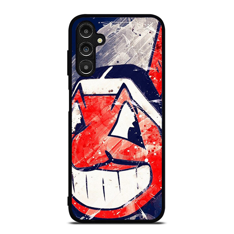 CLEVELAND INDIANS LOGO BASEBALL TEAM MLB ICON Samsung Galaxy A14 Case Cover