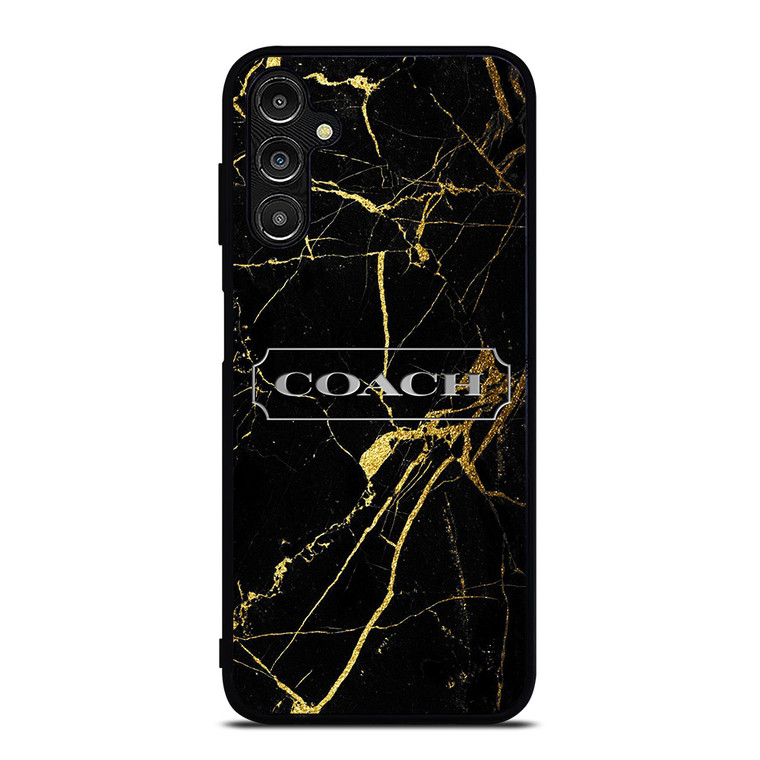 COACH NEW YORK GOLD MARBLE Samsung Galaxy A14 Case Cover