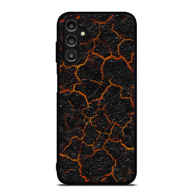 CRACKED LAVA TEXTURE Samsung Galaxy A14 Case Cover