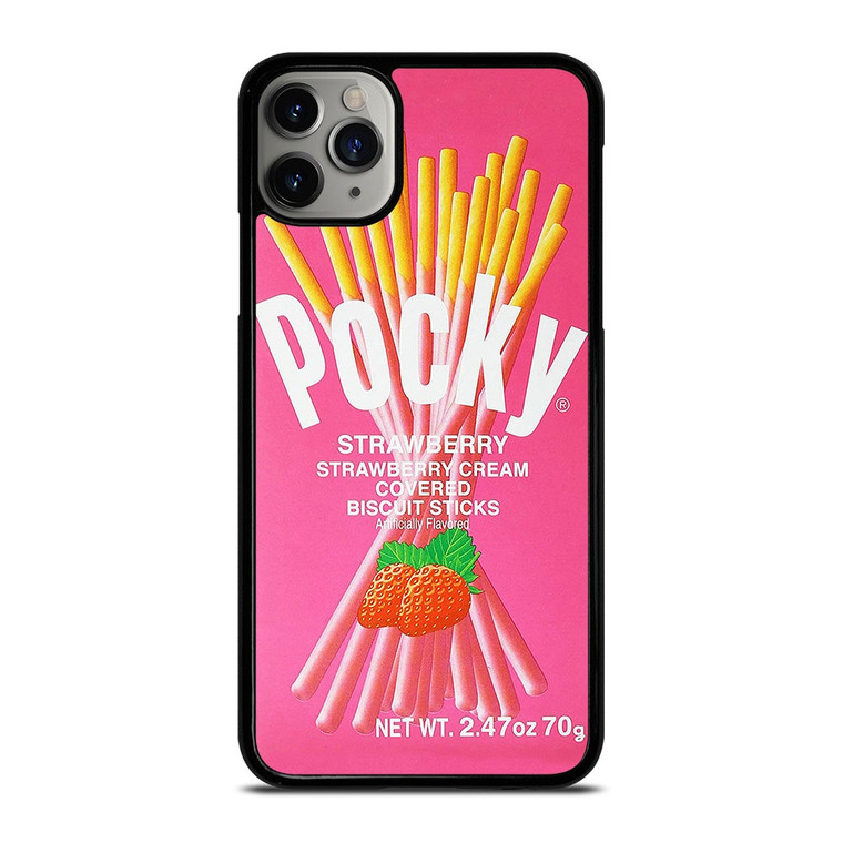 GLICO POCKY STRAWBERRY iPhone 11 Pro Max Case Cover