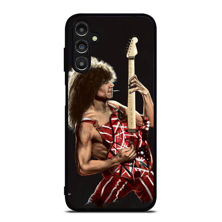 EDDIE VAN HALEN AND GUITAR Samsung Galaxy A14 Case Cover