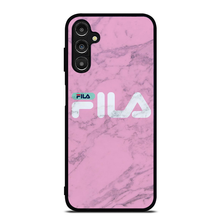 FILA SPORT PINK MARBLE LOGO Samsung Galaxy A14 Case Cover FILA SPORT PINK MARBLE LOGO Samsung Galaxy A14 Case Cover