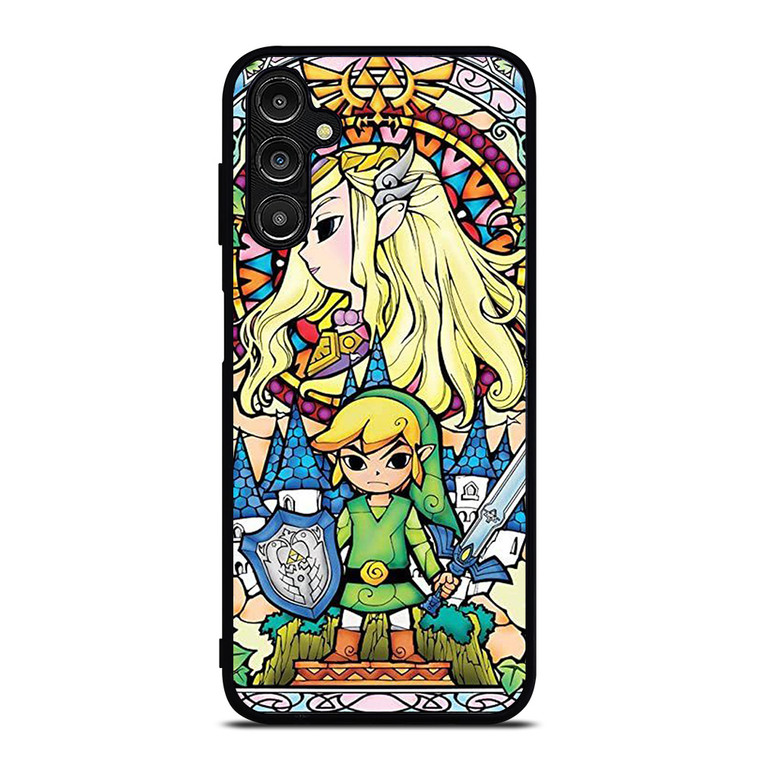 GAMES LEGEND OF ZELDA GLASS ART Samsung Galaxy A14 Case Cover