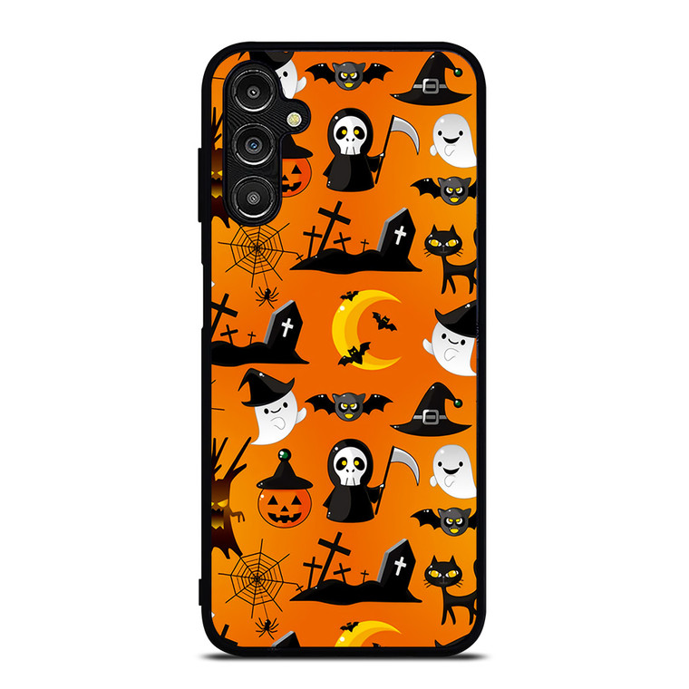 HAPPY HALLOWEEN CARTOON PATERN Samsung Galaxy A14 Case Cover