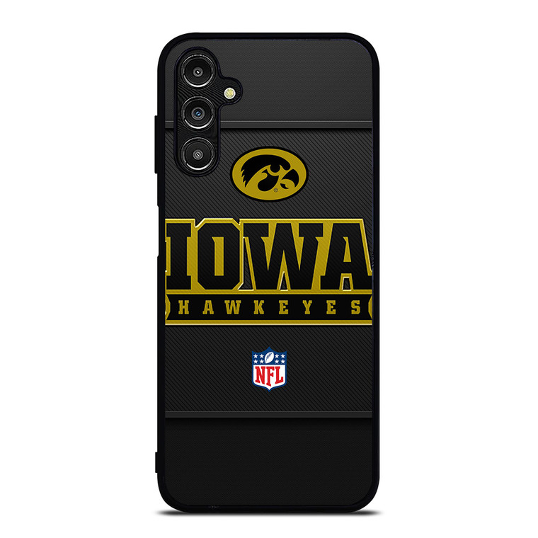 IOWA HAWKEYES CARBON LOGO Samsung Galaxy A14 Case Cover