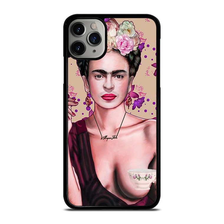 FRIDA KAHLO ART FACE iPhone 11 Pro Max Case Cover