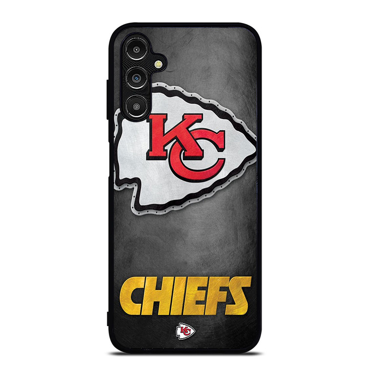 KANSAS CITY CHIEFS METAL LOGO Samsung Galaxy A14 Case Cover