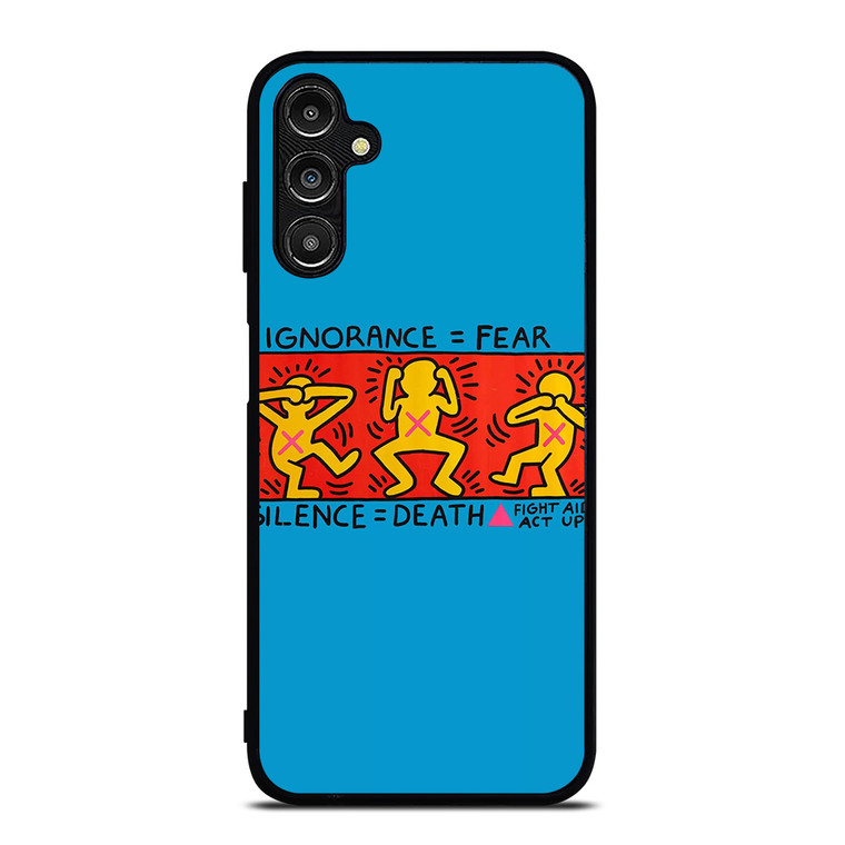 KEITH HARING FIGHT AIDS Samsung Galaxy A14 Case Cover