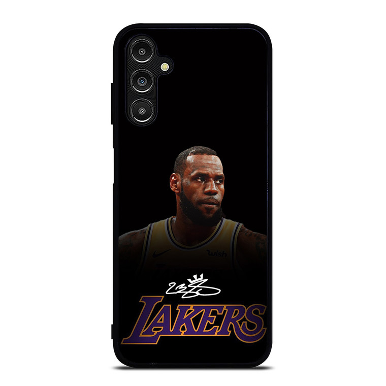 LEBRON JAMES LA LAKERS AUTOGRAPH Samsung Galaxy A14 Case Cover