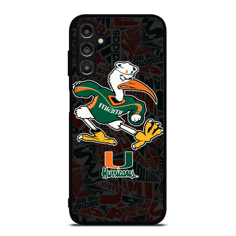 MIAMI HURRICANES UM FOOTBALL Samsung Galaxy A14 Case Cover