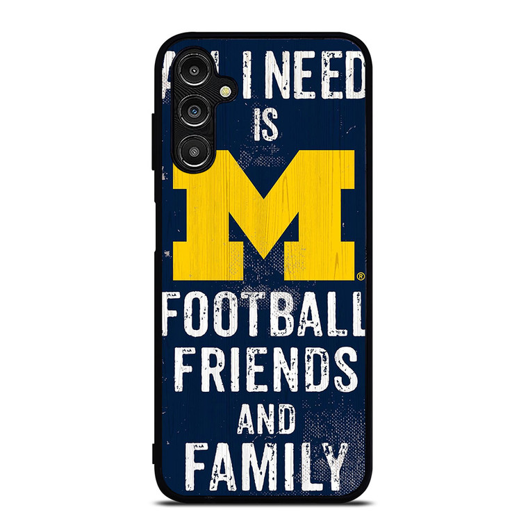 MICHIGAN WOLVERINES FOOTBALL QUOTES Samsung Galaxy A14 Case Cover