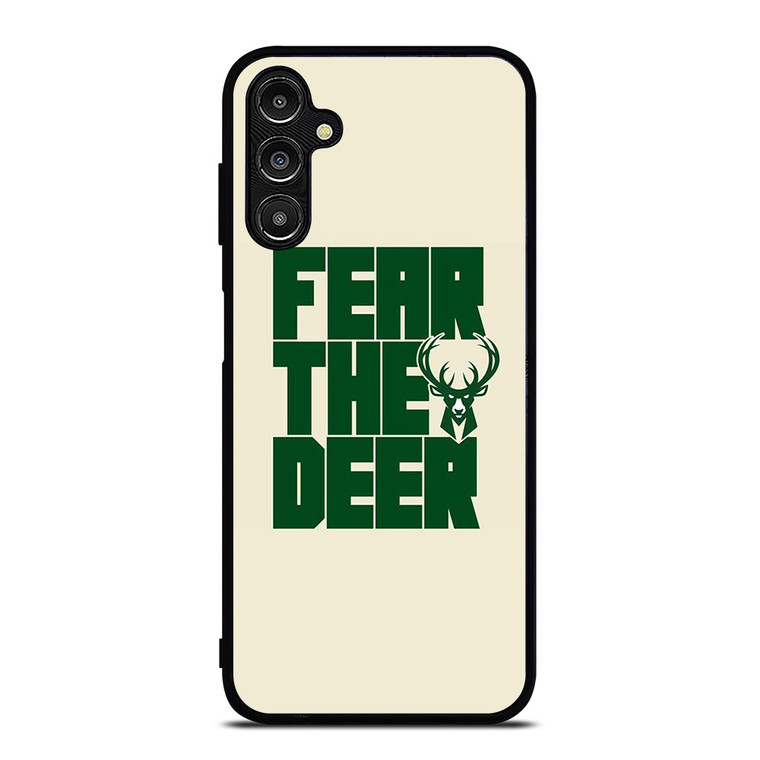 MILWAUKEE BUCKS LOGO BASKETBALL FEAR THE DEER Samsung Galaxy A14 Case Cover MILWAUKEE BUCKS LOGO BASKETBALL FEAR THE DEER Samsung Galaxy A14 Case Cover