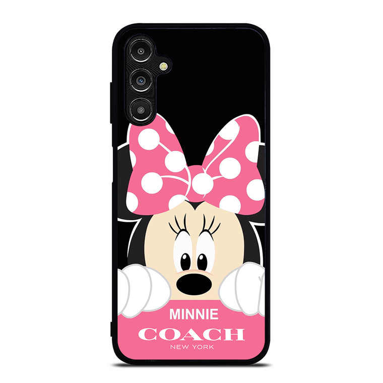 MINNIE MOUSE PINK COACH NEW YORK Samsung Galaxy A14 Case Cover