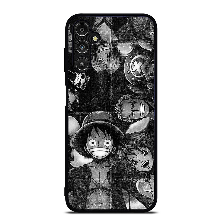 ONE PIECE BLACK WHITE GRUNGE ALL Samsung Galaxy A14 Case Cover ONE PIECE BLACK WHITE GRUNGE ALL Samsung Galaxy A14 Case Cover