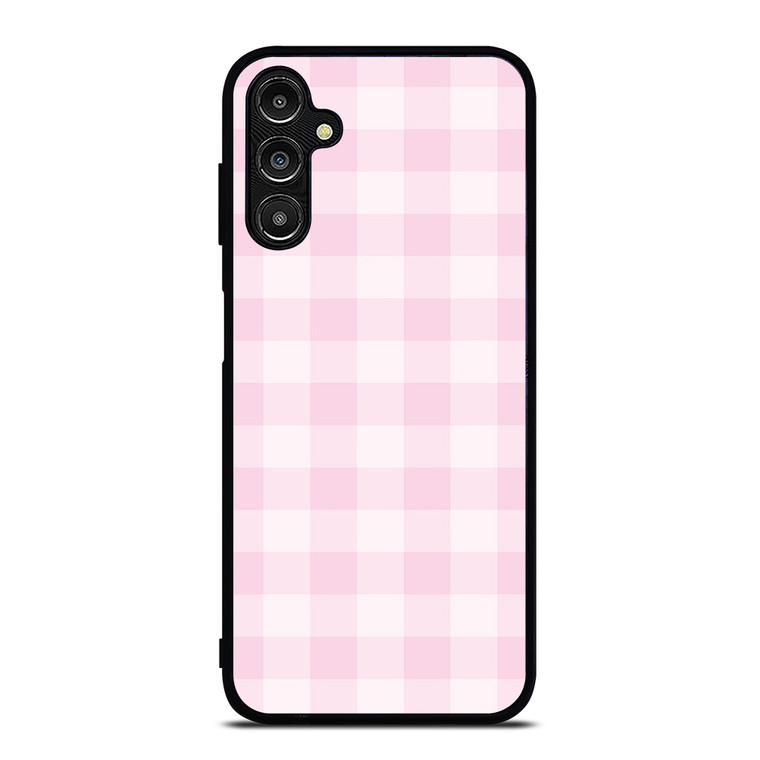 PINK PLAID PATTERN Samsung Galaxy A14 Case Cover PINK PLAID PATTERN Samsung Galaxy A14 Case Cover
