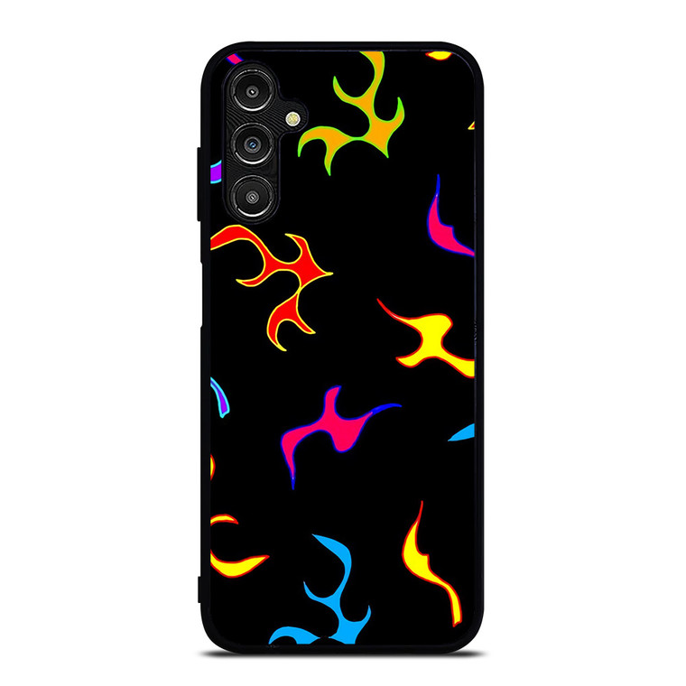 PLAYFUL FIRE PATTERN Samsung Galaxy A14 Case Cover