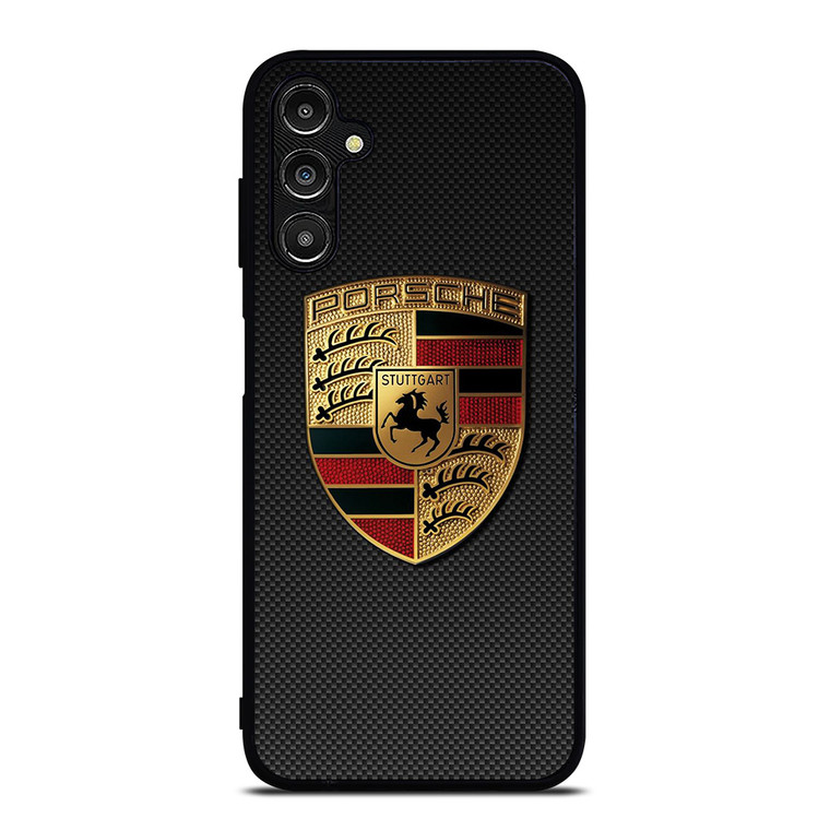 PORSCHE LOGO CARBON Samsung Galaxy A14 Case Cover PORSCHE LOGO CARBON Samsung Galaxy A14 Case Cover