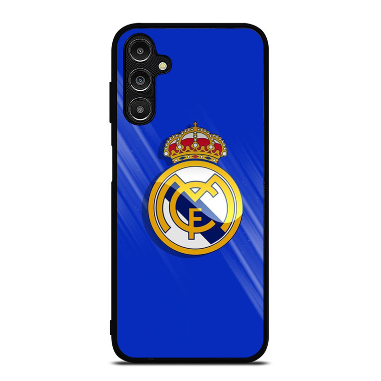 REAL MADRID LOGO BLUE Samsung Galaxy A14 Case Cover REAL MADRID LOGO BLUE Samsung Galaxy A14 Case Cover