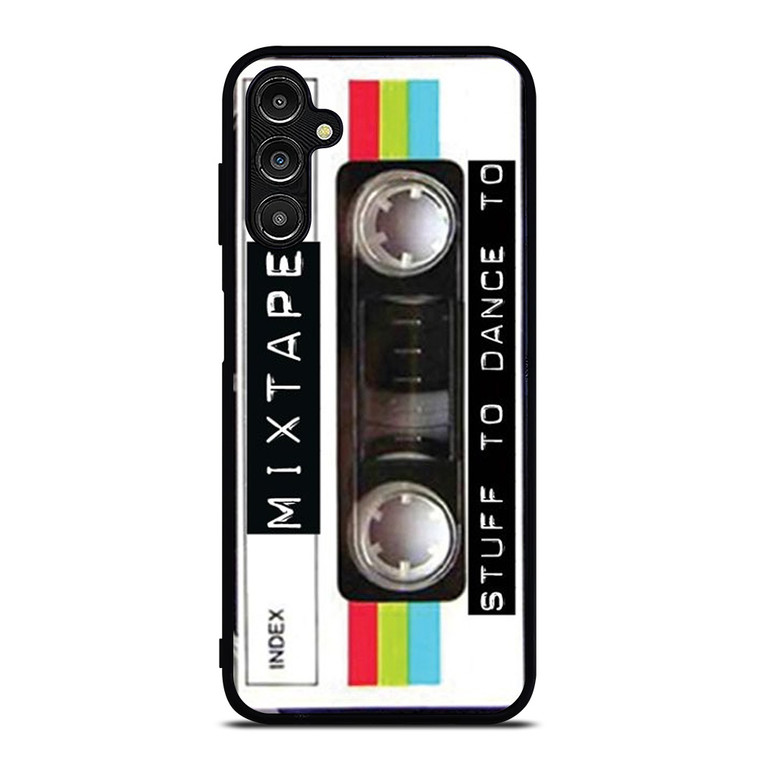 RETRO CLEAR MIXTAPE Samsung Galaxy A14 Case Cover RETRO CLEAR MIXTAPE Samsung Galaxy A14 Case Cover