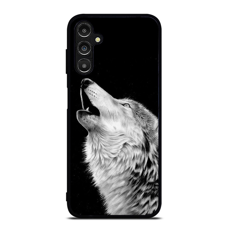 ROAR WHITE WOLF Samsung Galaxy A14 Case Cover