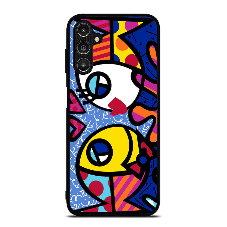 ROMERO BRITTO FISH LOVE Samsung Galaxy A14 Case Cover ROMERO BRITTO FISH LOVE Samsung Galaxy A14 Case Cover