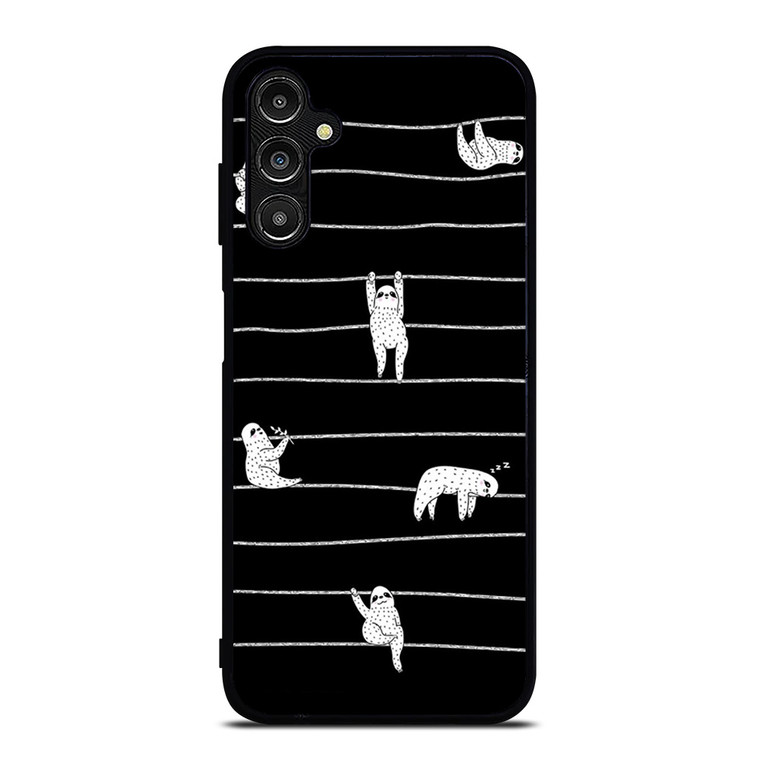 SLOTH KOALA STRIPE Samsung Galaxy A14 Case Cover SLOTH KOALA STRIPE Samsung Galaxy A14 Case Cover