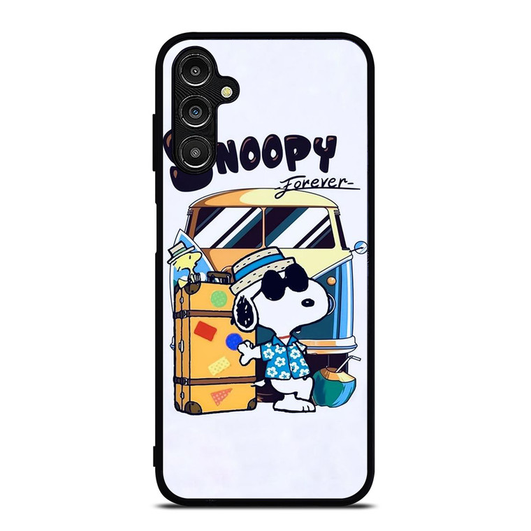 SNOOPY THE PEANUTS CHARLIE BROWN CARTOON FOREVER Samsung Galaxy A14 Case Cover