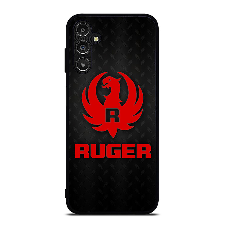 STURM RUGER FIREARM RED METAL Samsung Galaxy A14 Case Cover