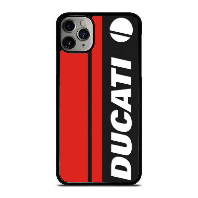 DUCATI MOTOR VERTICAL LOGO iPhone 11 Pro Max Case Cover