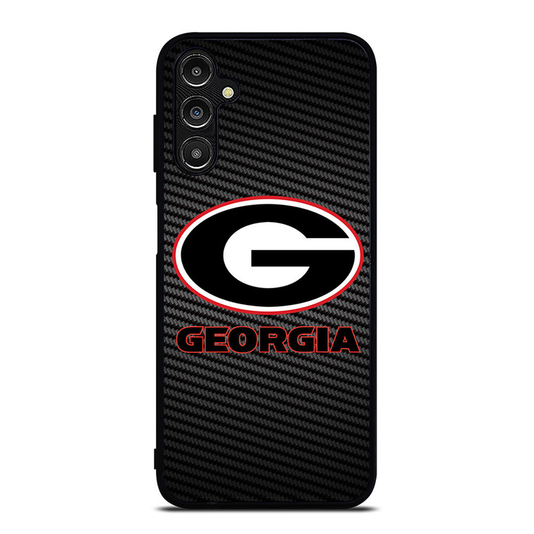 UNIVERSITY GEORGIA CARBON SYMBOL Samsung Galaxy A14 Case Cover