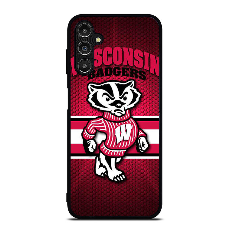WISCONSIN BADGER FOOTBALL LOGO 2 Samsung Galaxy A14 Case Cover