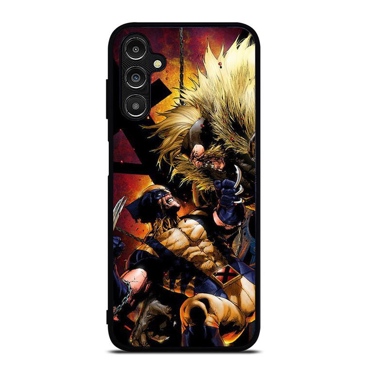 WOLVERINE VS SABRETOOTH Samsung Galaxy A14 Case Cover