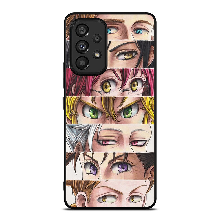 7 SEVEN DEADLY SINS ANIME EYE CHARACTER Samsung Galaxy A53 Case Cover