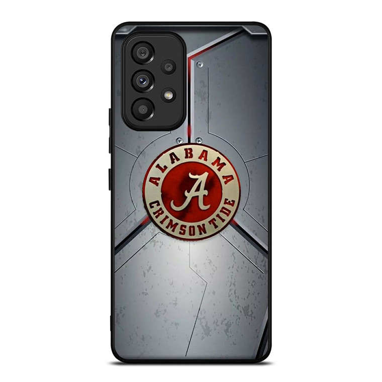 ALABAMA CRIMSON TIDE METAL LOGO Samsung Galaxy A53 Case Cover