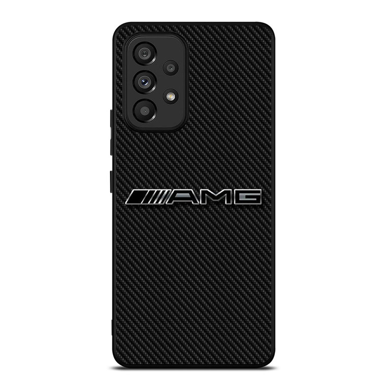 AMG MERCEDES BENZ LOGO CARBON Samsung Galaxy A53 Case Cover