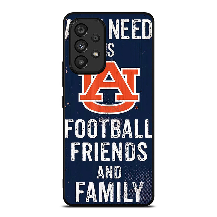 AUBURN TIGERS FOOTBALL QUOTES Samsung Galaxy A53 Case Cover