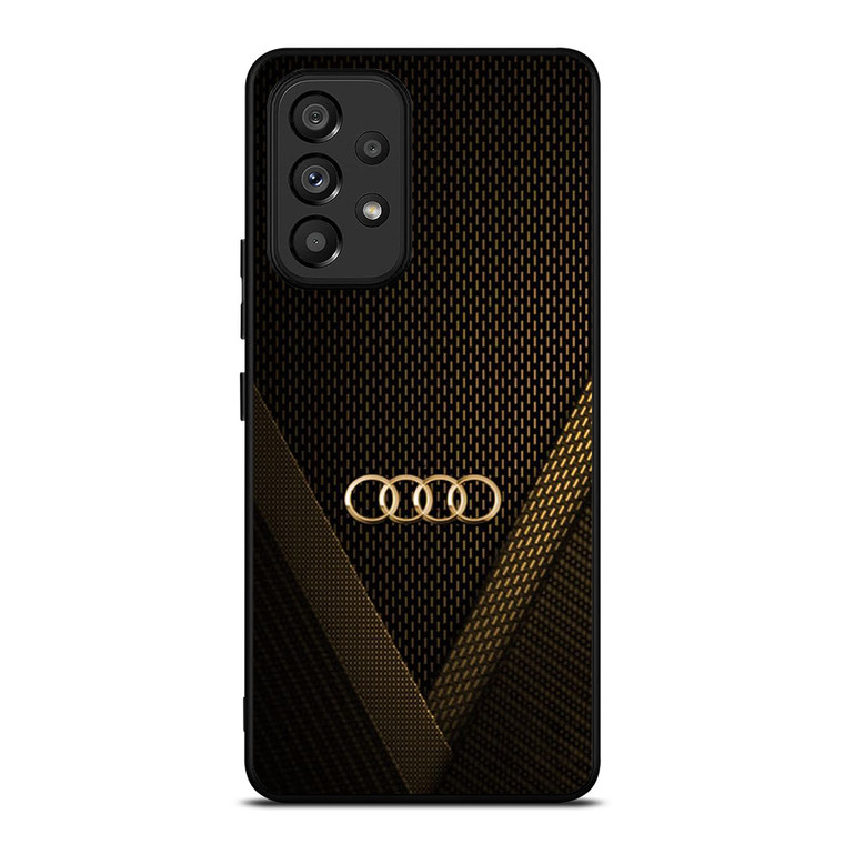 AUDI GOLD LOGO Samsung Galaxy A53 Case Cover