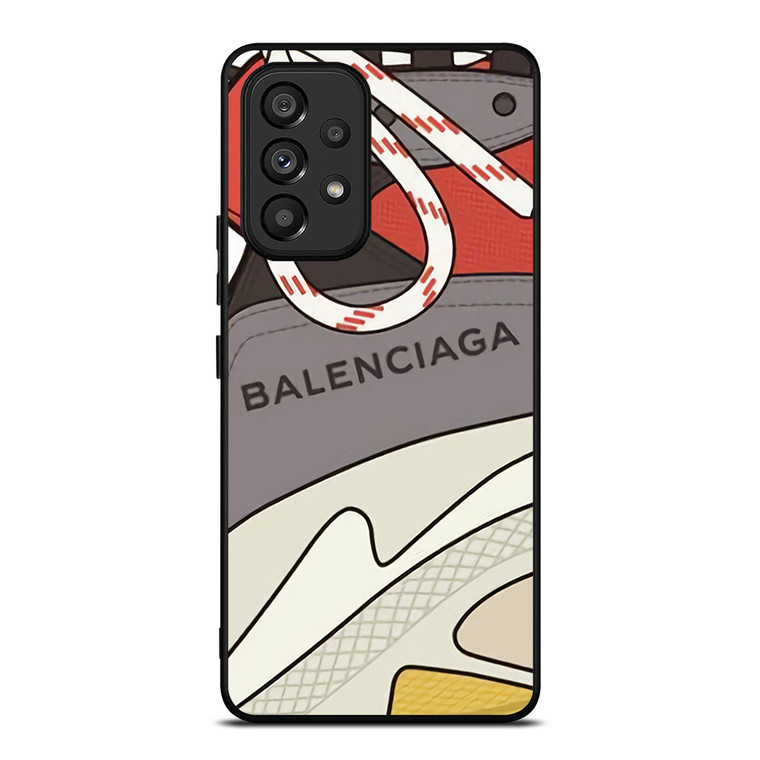 BALENCIAGA SHOES LOGO Samsung Galaxy A53 Case Cover