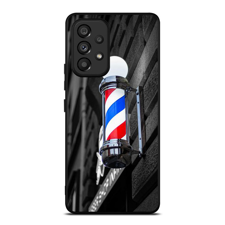 BARBER POLE HAIR CUT Samsung Galaxy A53 Case Cover