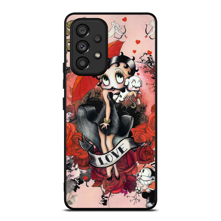 BETTY BOOP LOVE CARTOON Samsung Galaxy A53 Case Cover
