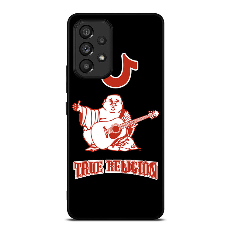 BIG BUDDHA TRUE RELIGION LOGO Samsung Galaxy A53 Case Cover BIG BUDDHA TRUE RELIGION LOGO Samsung Galaxy A53 Case Cover