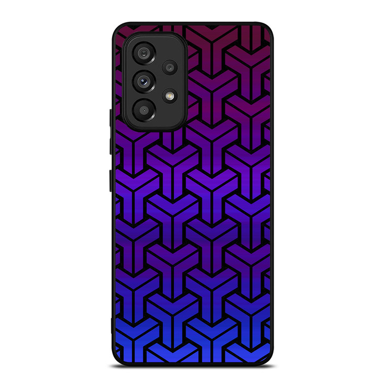 BLACK MAMBA PURPLE PATTERN Samsung Galaxy A53 Case Cover
