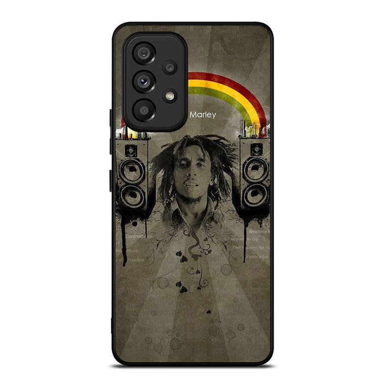 BOB MARLEY RASTA REGGAE ART Samsung Galaxy A53 Case Cover
