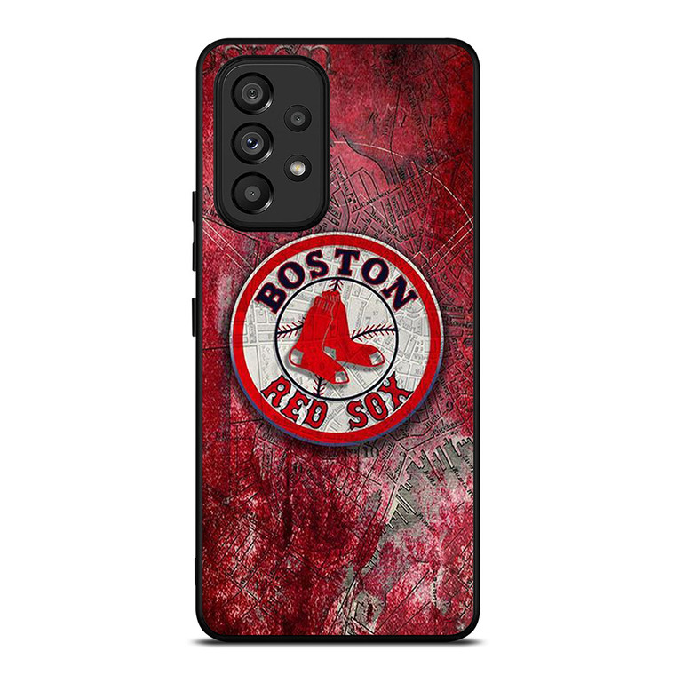 BOSTON RED SOX MLB LOGO Samsung Galaxy A53 Case Cover
