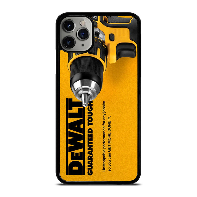DEWALT GUARANTEED TOUGH LOGO iPhone 11 Pro Max Case Cover